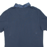 BARBOUR Mens Polo Shirt Blue XL