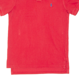 POLO RALPH LAUREN Custom Fit Mens Polo Shirt Red S