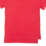 POLO RALPH LAUREN Custom Fit Mens Polo Shirt Red S