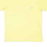 NIKE Mens Polo Shirt Yellow L