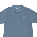 LACOSTE Mens Polo Shirt Blue S