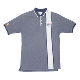 CHASE AUTHENTICS Harley Davidson Mens Polo Shirt Blue L