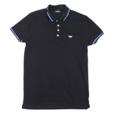 DIESEL Mens Polo Shirt Black S