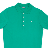 DIESEL Mens Polo Shirt Green S