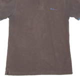 BEN SHERMAN Mens Polo Shirt Brown S