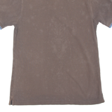BEN SHERMAN Mens Polo Shirt Brown S