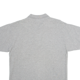 WORLD OFF BASIC Mens Polo Shirt Grey S