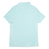 CALVIN KLEIN JEANS Mens Polo Shirt Blue M