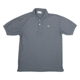 LACOSTE CHEMISE Womens Polo Shirt Grey 90s L