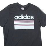 ADIDAS Mens T-Shirt Black L