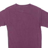 VANS Mens T-Shirt Maroon XS