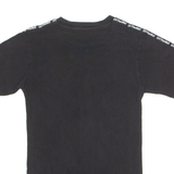 VANS Mens T-Shirt Black Crew Neck XS