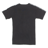 VANS Mens T-Shirt Black Crew Neck XS