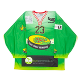 OCHSNER Eibe Giele Heimswil #23 Amateur Hockey Mens Jersey Green 3/4 Sleeve XL