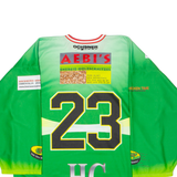 OCHSNER Eibe Giele Heimswil #23 Amateur Hockey Mens Jersey Green 3/4 Sleeve XL