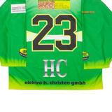 OCHSNER Eibe Giele Heimswil #23 Amateur Hockey Mens Jersey Green 3/4 Sleeve XL