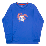 DOODAH Eagles Mens T-Shirt Blue Long Sleeve 2XL