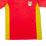VICTORY Serbia Fan Mens Football Shirt Jersey Red V-Neck S