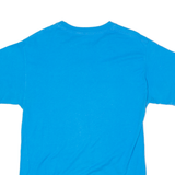 CHAMPION Mens T-Shirt Blue Crew Neck M