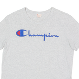 CHAMPION REVERSE WEAVE Mens T-Shirt Grey Crew Neck XS