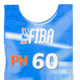 FOOTBALL STAFF FIBA PH #60 Netball Womens Jersey Blue Sleeveless ONE SIZE
