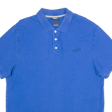 NIKE Mens Polo Shirt Blue XL
