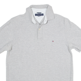 TOMMY HILFIGER Mens Polo Shirt Grey S