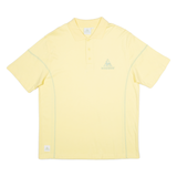 LE COQ SPORTIF Mens Polo Shirt Yellow M