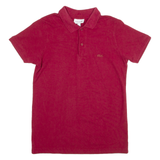 LACOSTE Regular Fit Mens Polo Shirt Red S