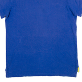 U.S POLO Slim Fit Mens Polo Shirt Blue 80s L