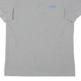 BARBOUR Mens Polo Shirt Grey M
