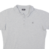 DIESEL Womens Polo Shirt Grey M
