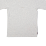 ADIDAS Mens Polo Shirt Grey M