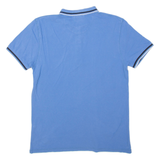 DKNY Mens Polo Shirt Blue L