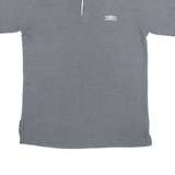 UMBRO Mens Polo Shirt Grey L