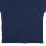 MICHAEL KORS Stretch Pima Mens Polo Shirt Blue L