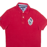TOMMY HILFIGER Slim Fit Mens Polo Shirt Red M