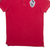 TOMMY HILFIGER Slim Fit Mens Polo Shirt Red M