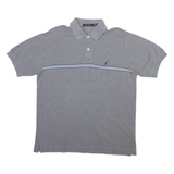NAUTICA Mens Polo Shirt Grey S