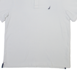 NAUTICA Mens Polo Shirt White M