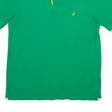 NAUTICA Mens Polo Shirt Green L