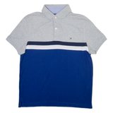 TOMMY HILFIGER Mens Polo Shirt Blue S