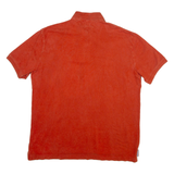 TOMMY HILFIGER Mens Polo Shirt Orange XL