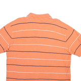 NAUTICA Mens Polo Shirt Pink Striped XL