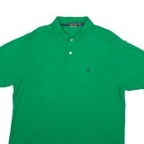 NAUTICA Mens Polo Shirt Green M