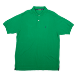 NAUTICA Mens Polo Shirt Green M