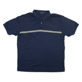 NAUTICA Mens Polo Shirt Blue L