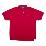 CHAPS Mens Polo Shirt Red XL