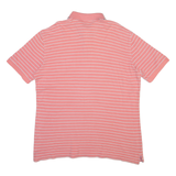NAUTICA Mens Polo Shirt Pink Striped XL