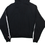 CHAMPION Womens Black Hoodie S